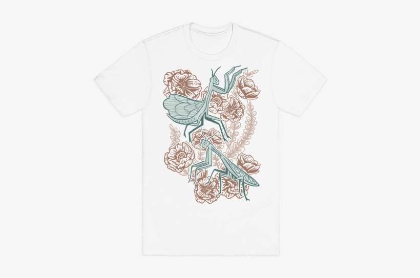 Praying Mantis Mens T-shirt - Friendship T Shirt Logo, transparent png download