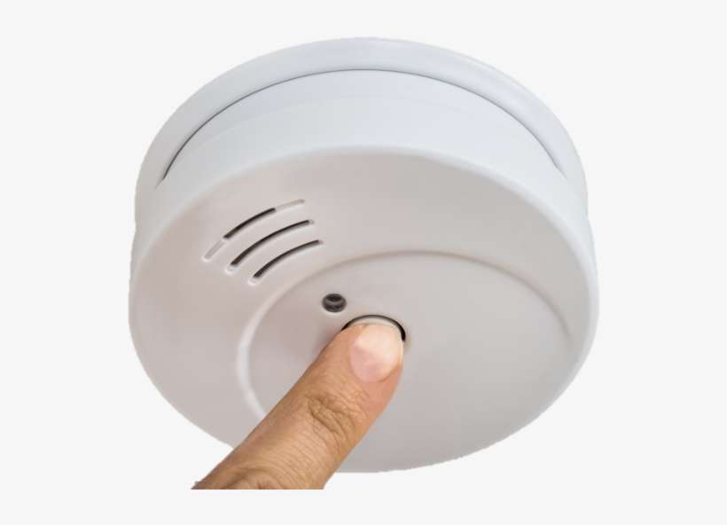 All Smoke Alarms Have A Test Button Located Either - Ceiling, transparent png download
