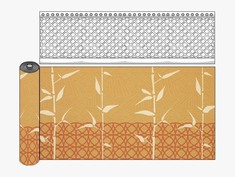 Off The Roll Pattern With Mesh - Wallpaper, transparent png download