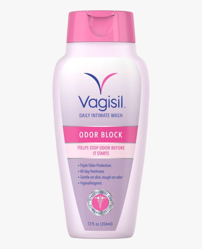 Vagisil Odor Block Daily Intimate Vaginal Wash, For - Vagisil Wash Odor Block, transparent png download