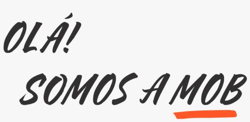 Titulos Pretos Ola Somos A Mob - Wind Wave, transparent png download