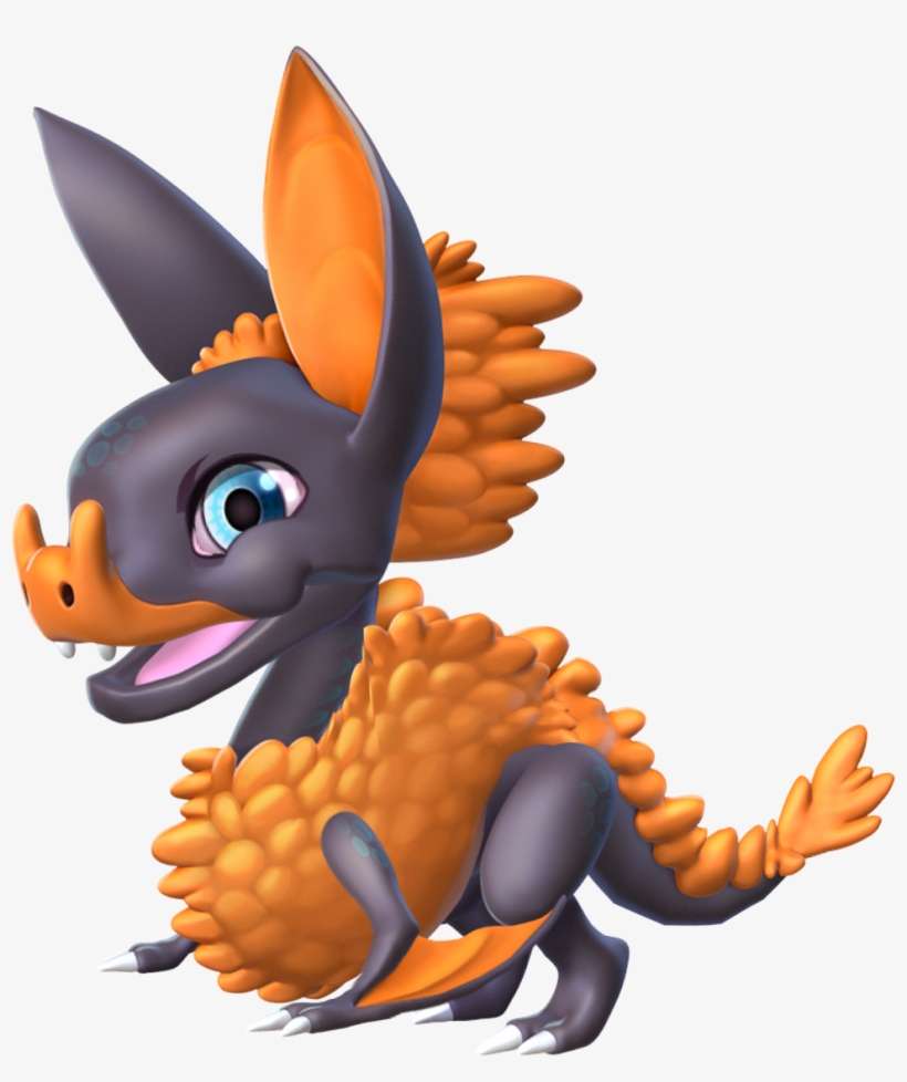 Echo Dragon Baby - Portable Network Graphics, transparent png download