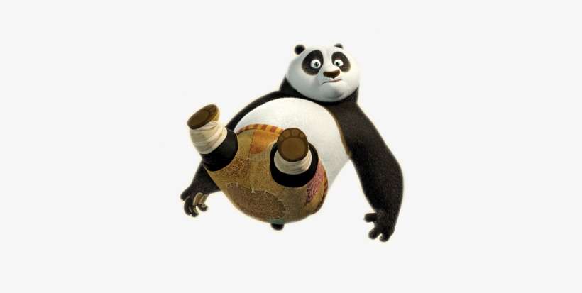 2965 Render Po - Kung Fu Panda Vector, transparent png download