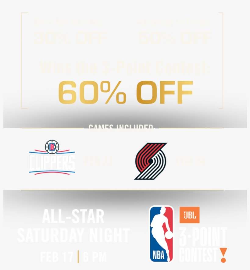 Discounted Pricing Based On Where Devin Finishes In - Nba Logo Perfect Cut Decal 4 X 4, transparent png download