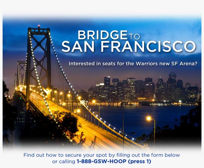 Free Download Bridge In San Francisco Clipart San Francisco - Design Art Bay Bridge San Francisco' Cityscape, transparent png download