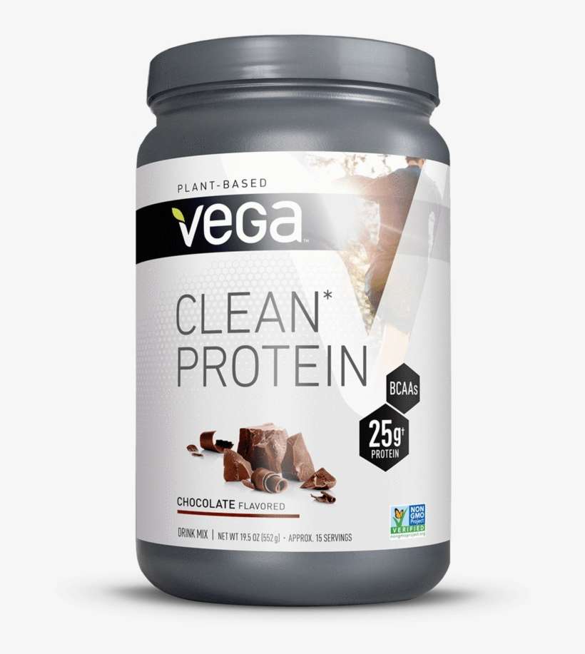 Vega® Clean* Protein - Vega Plant-based Clean Protein Chocolate - 15 Servings, transparent png download