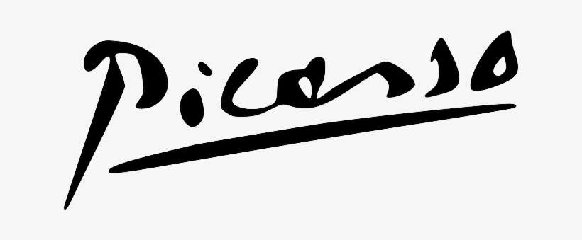 Firma - Picasso Signature, transparent png download