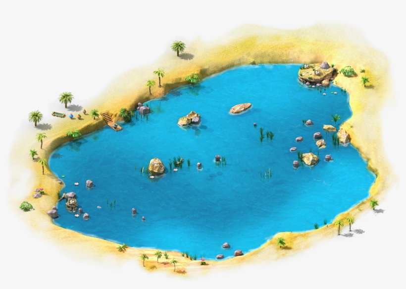 Grape Bridge Oasis - Transparent Oasis Png Files, transparent png download