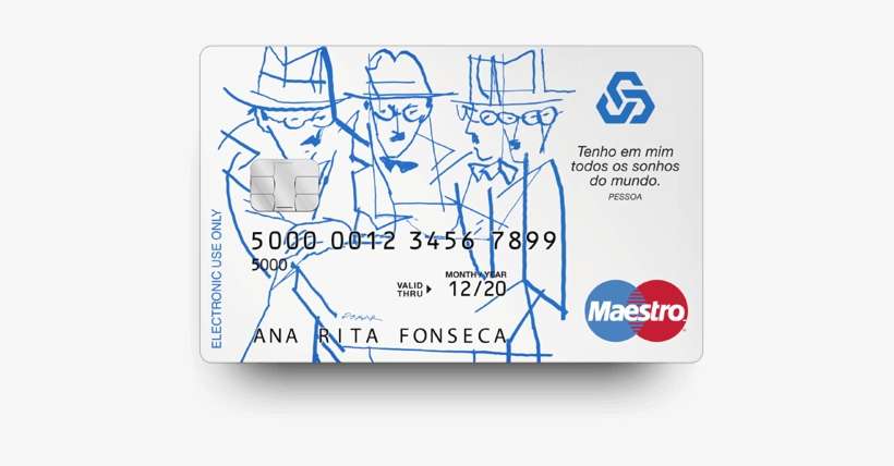 Caixautomática Maestro Debit Card - Maestro, transparent png download
