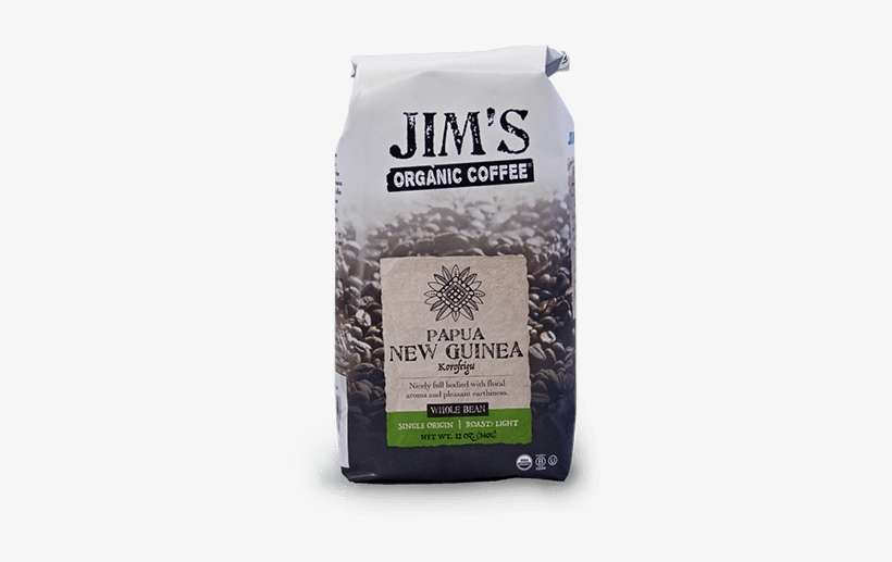 Papua New Guinea Korofeigu Coffee - Jim's Organic Coffee Sweet Love Blend, transparent png download