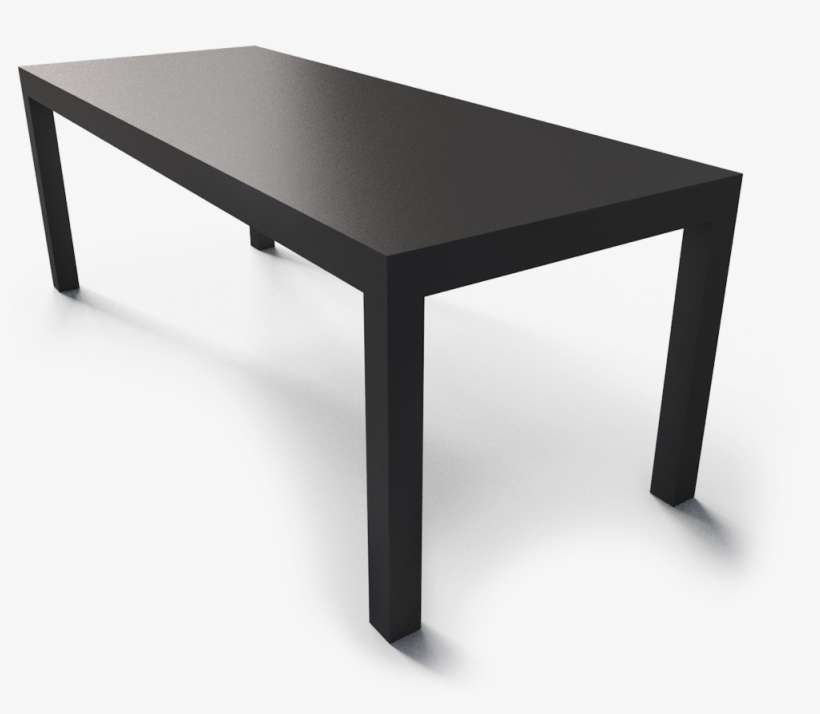 Ikea Black Table Home Decoration Ikea Lack 3d - Ikea Lack Black Table, transparent png download