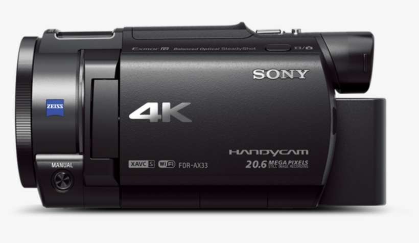 Sony Fdr Ax33, transparent png download