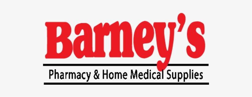 Barney's Pharmacy And Grocery Logo - Graphic Design, transparent png download