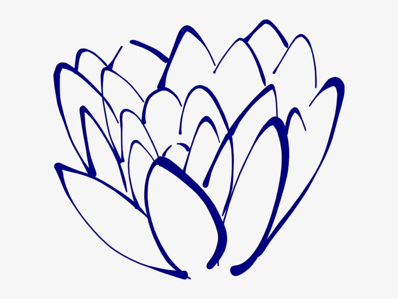 Blue Flowers Clip Art Png, transparent png download