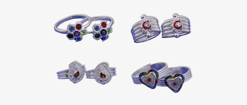 Fancy Toe Ring - Toe Ring, transparent png download