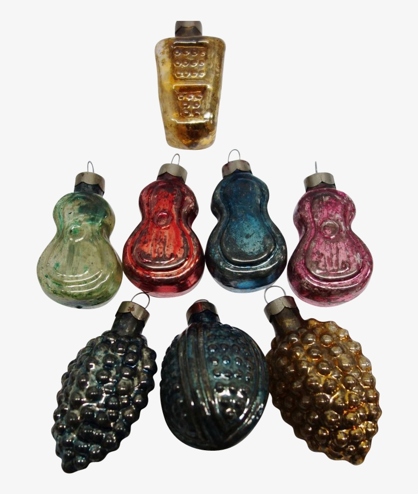 Rare 1935-40's American Fancy Molded Glass Christmas - Glass, transparent png download