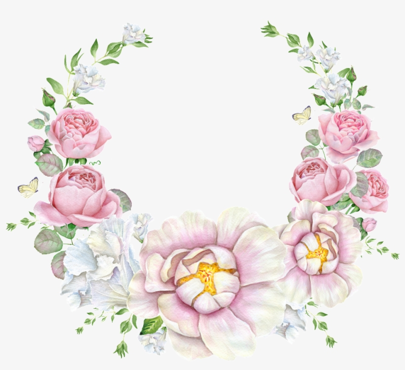 Hand Painted Elegant Pink Flowers Png Transparent - Best Mom Ever Throw Blanket, transparent png download