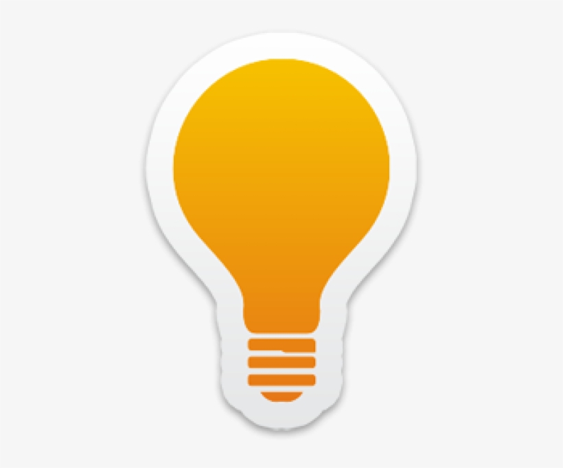 Bulb Icon Png - Light Bulb Icon, transparent png download