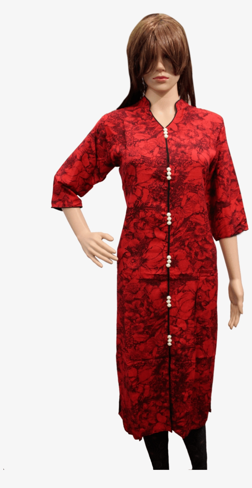 Long Kurti - Girl, transparent png download