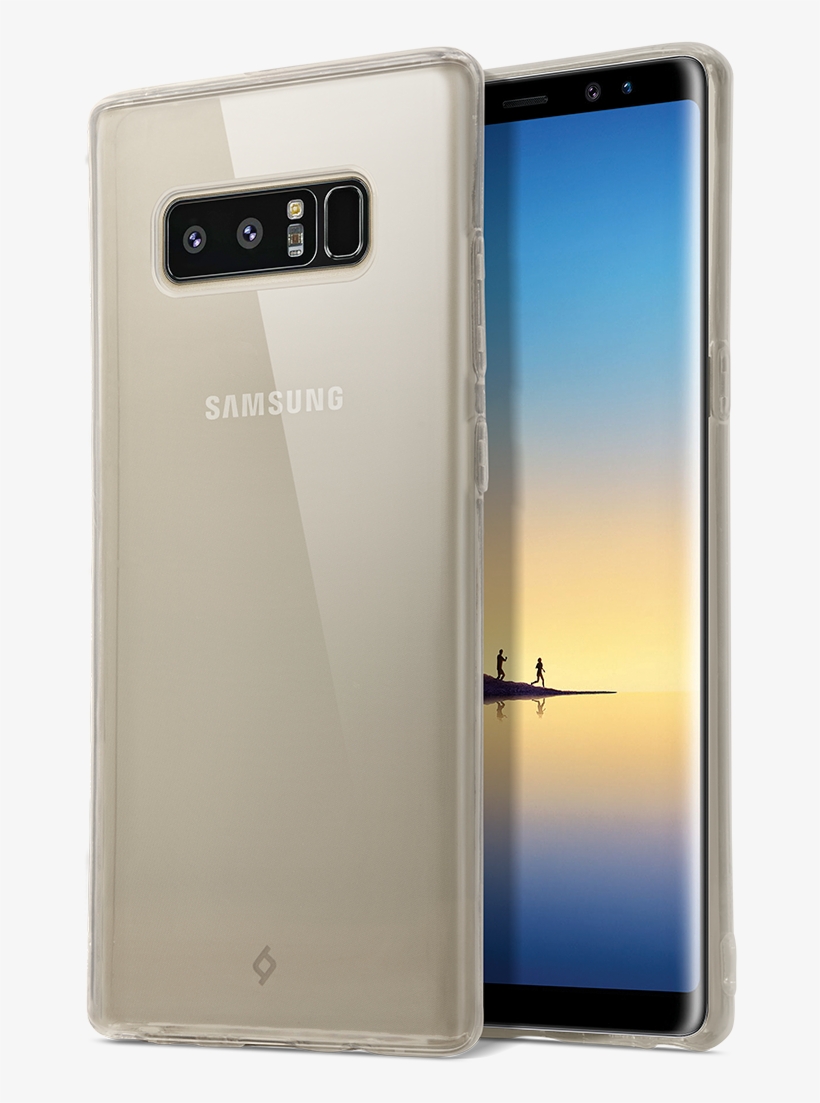 Gold Protective Bumper Case For Note 8, transparent png download
