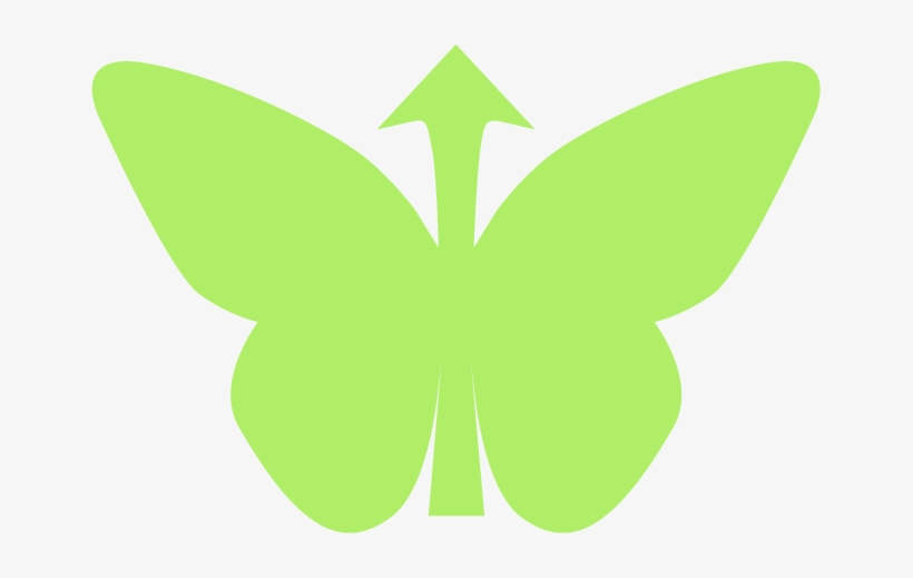 Pygme Goat Vector Logo Idea - Butterfly, transparent png download