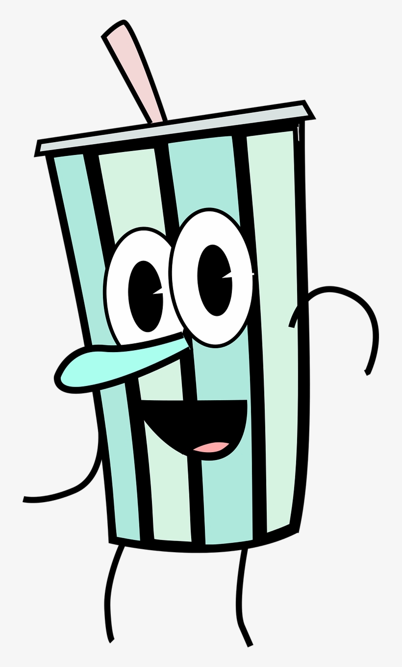 Vector Graphics,free Pictures, Free - รูป เครื่อง ดื่ม การ์ตูน, transparent png download