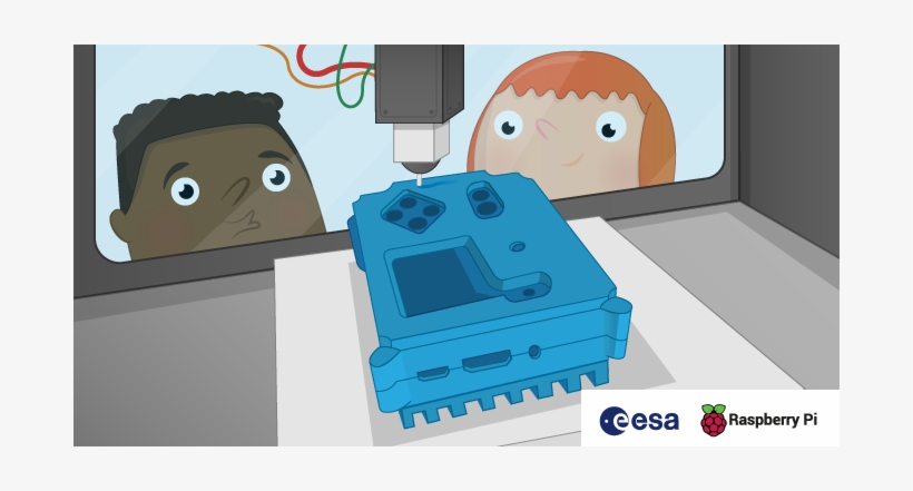 3d-printed Astro Pi Flight Case - 3d Printing, transparent png download