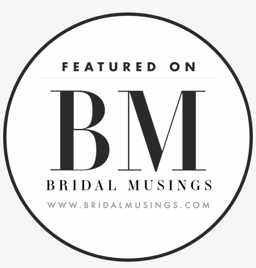 Bm White Badge Circular - Bride, transparent png download