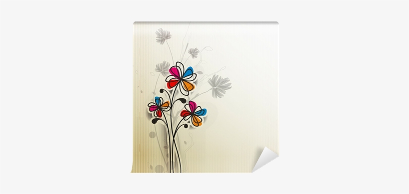 Vector Floral Design Element Background - Floral Design, transparent png download