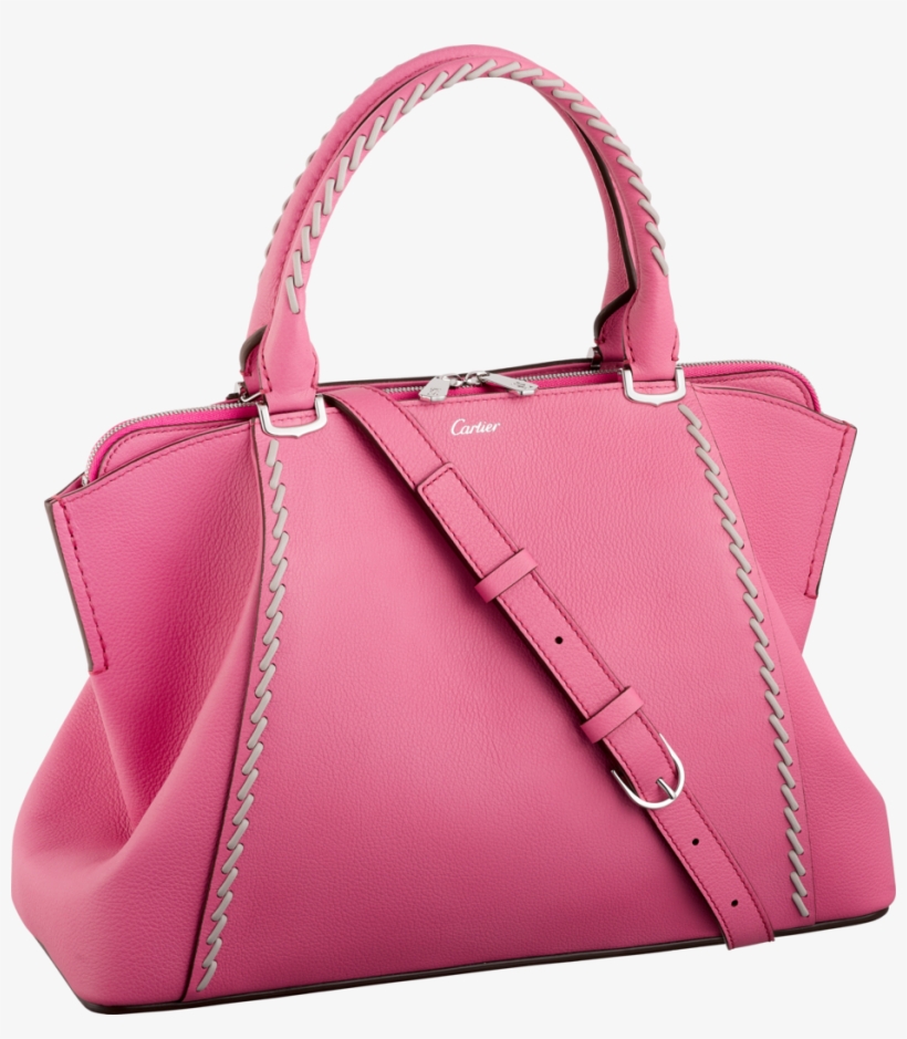 C De Cartier Bag, Small Modelpink Sapphire Taurillon - Handbag, transparent png download