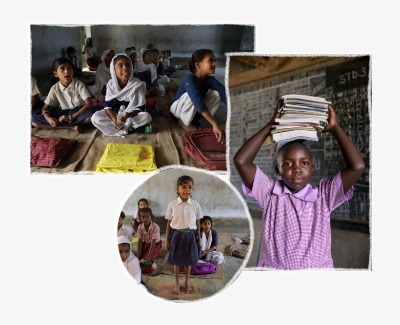 The Proven Upside Of Girls Education - Collage, transparent png download