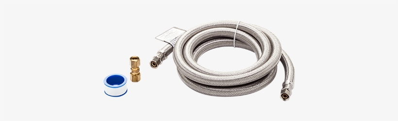 Smart Choice 6' Stainless Steel Refrigerator Waterline - Firewire Cable, transparent png download