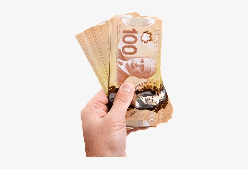 Cash For Scrap Car Image - New Plastic Canadian Money, transparent png download