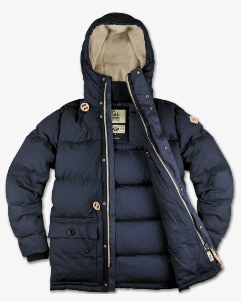 Navy Parka Navy Parka Angle Navy Parka Lhs Navy Parka - Parka, transparent png download