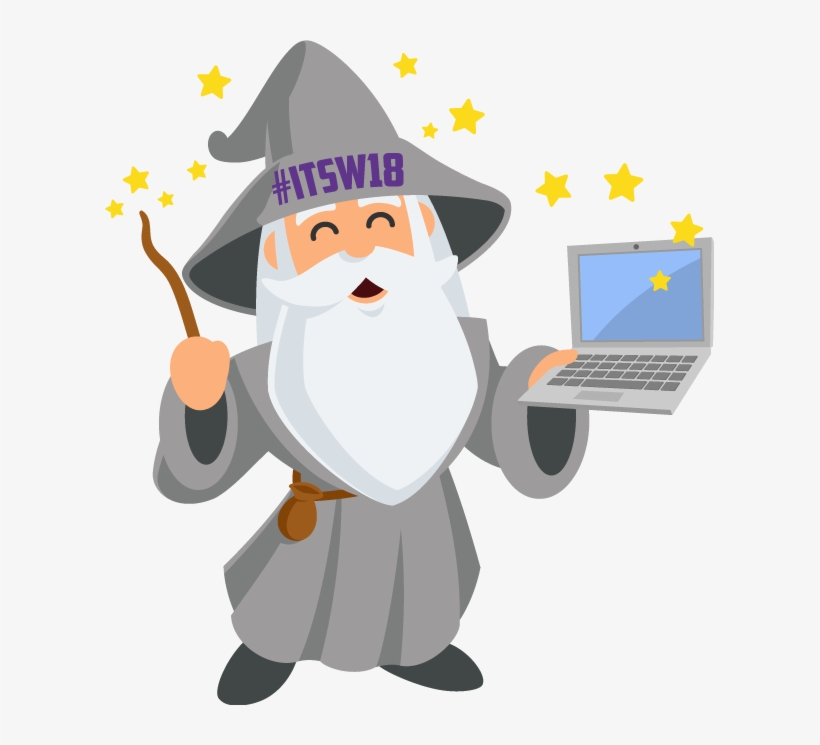 Download Itsw18 Winston The Wizard - Tech Wizard | Transparent PNG ...