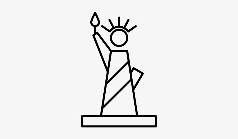 Statue Of Liberty Vector - Statue Of Liberty, transparent png download