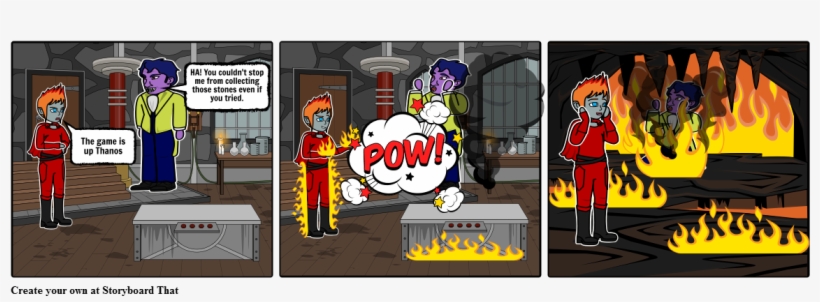 Fire Fox Pt - Thanos, transparent png download