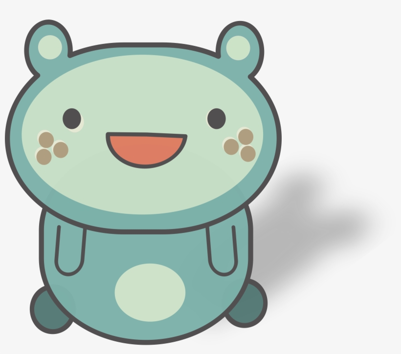 Download This Free Icons Png Design Of Cute Round-eared Creature ...