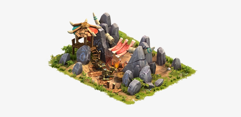 Campfire Bbq - Elvenar, transparent png download