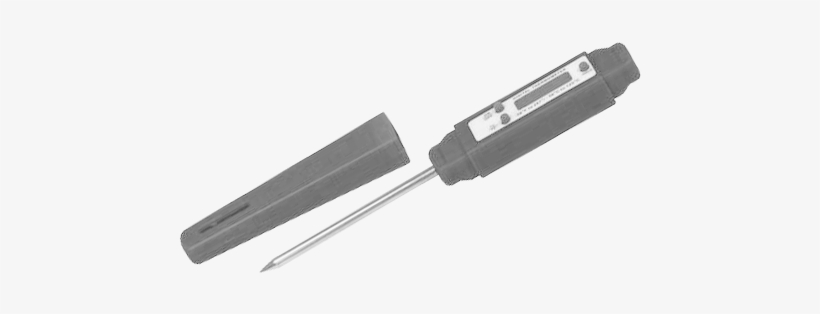 Digital Meat Thermometer - Erzi Knife Big, transparent png download
