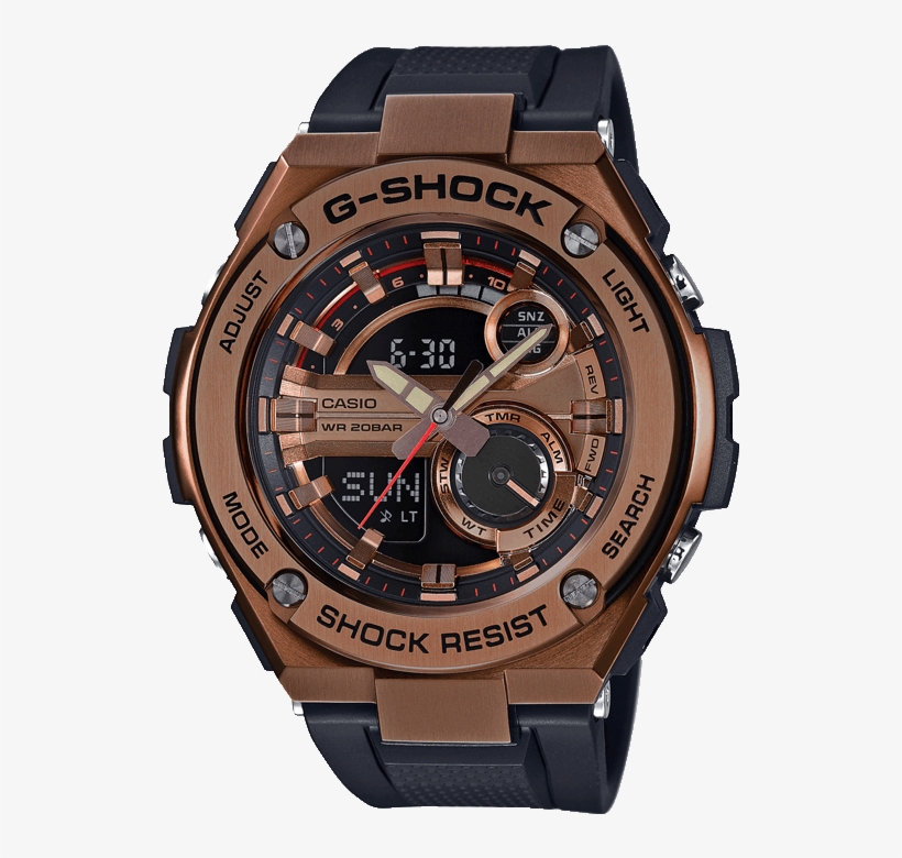 Scene1 - Casio - Casio Watch G-shock Gst-210b-4aer, transparent png download