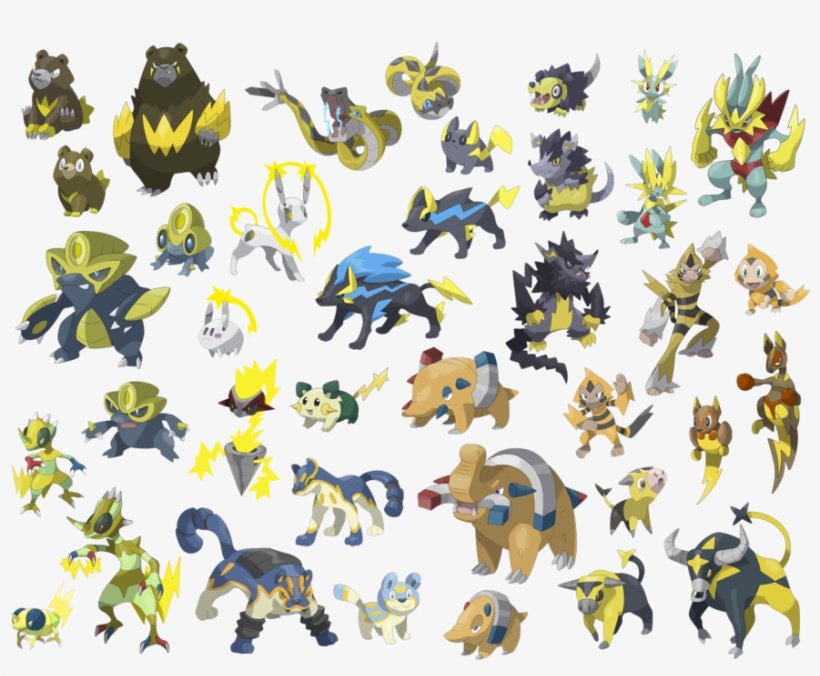 All Electric By Daniel Dna-d8yw14y - Monster Battles Tcg, transparent png download