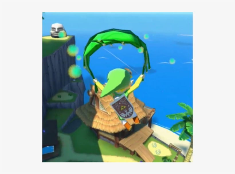 2-zeldawindwaker - Video Game, transparent png download