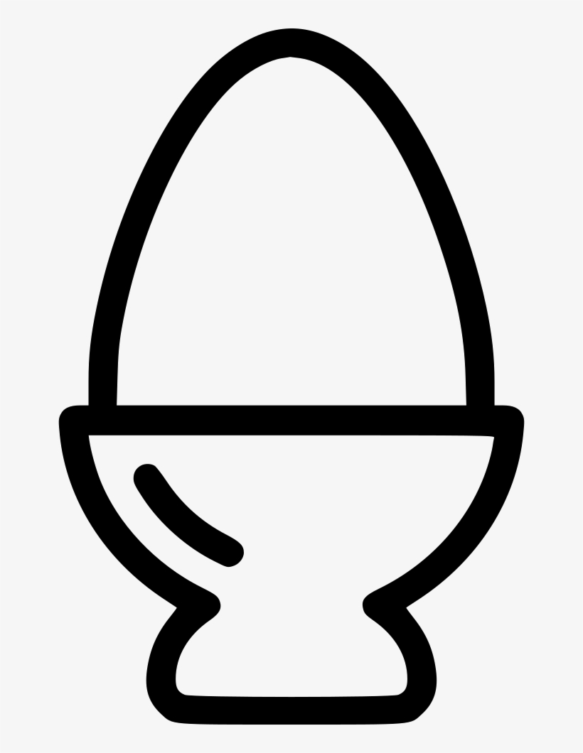 Boiled Egg Comments - Boiled Egg Icon Png, transparent png download