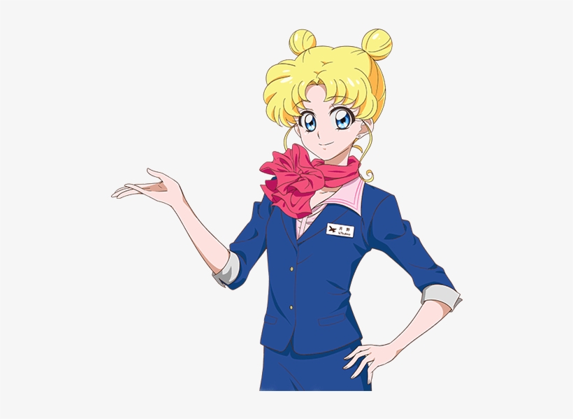 Usagi Tsukino "sailor Moon" - Usagi Tsukino Crystal 3, transparent png download