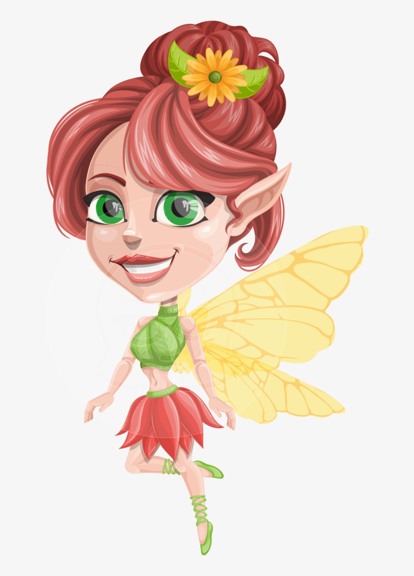 Frida The Flower Fairy - Puppet, transparent png download