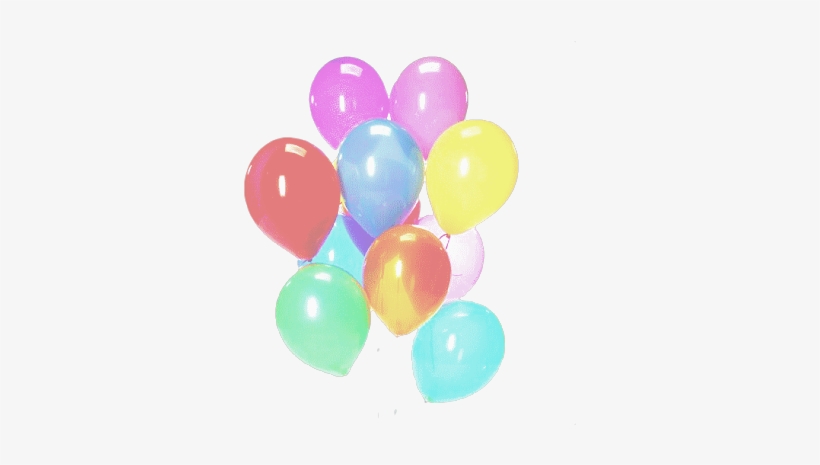 Balloon Balloons Globos Globo Rainbow Arcoiris Png - Real Balloons, transparent png download