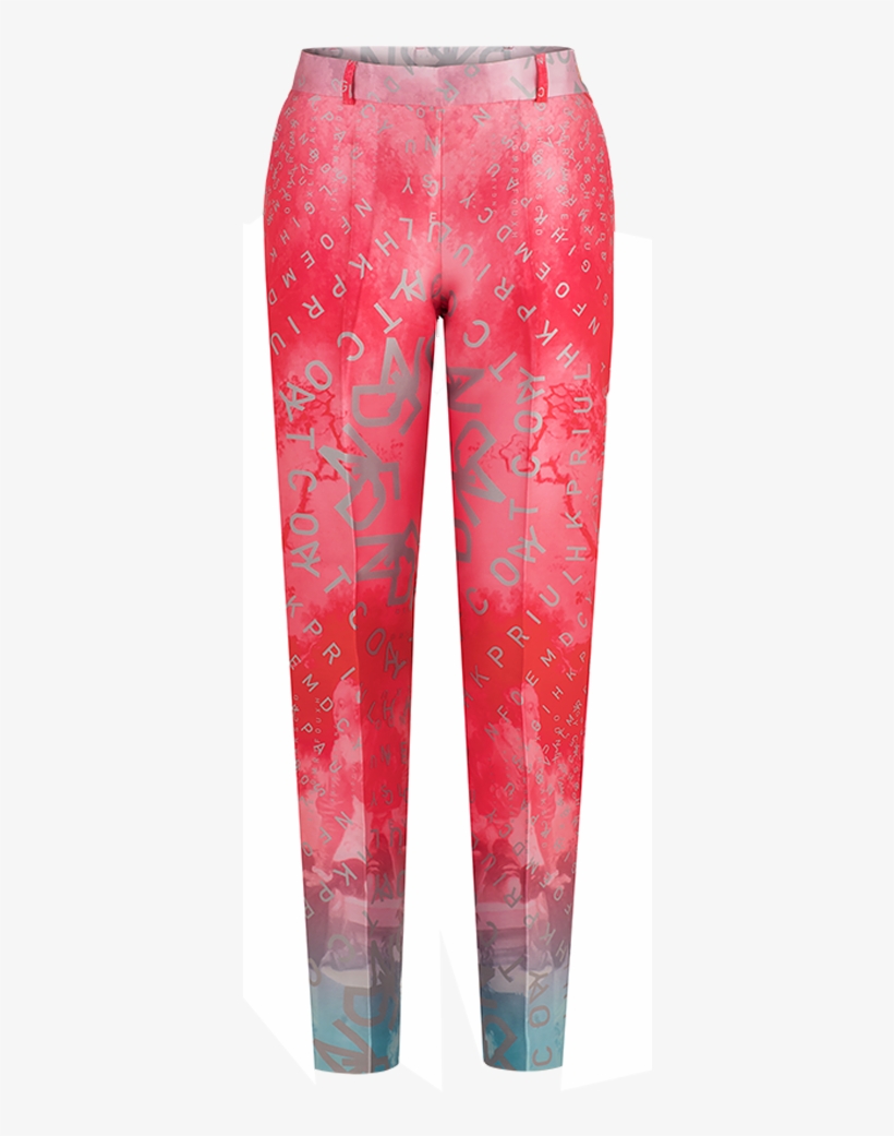 Specs Pink & Blue, Pants - Leggings, transparent png download