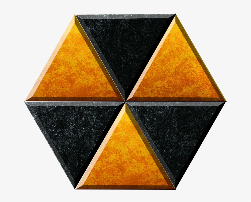 What If Link Stole A Piece Of The Lorule Triforce And - Hyrule And Lorule Triforce, transparent png download