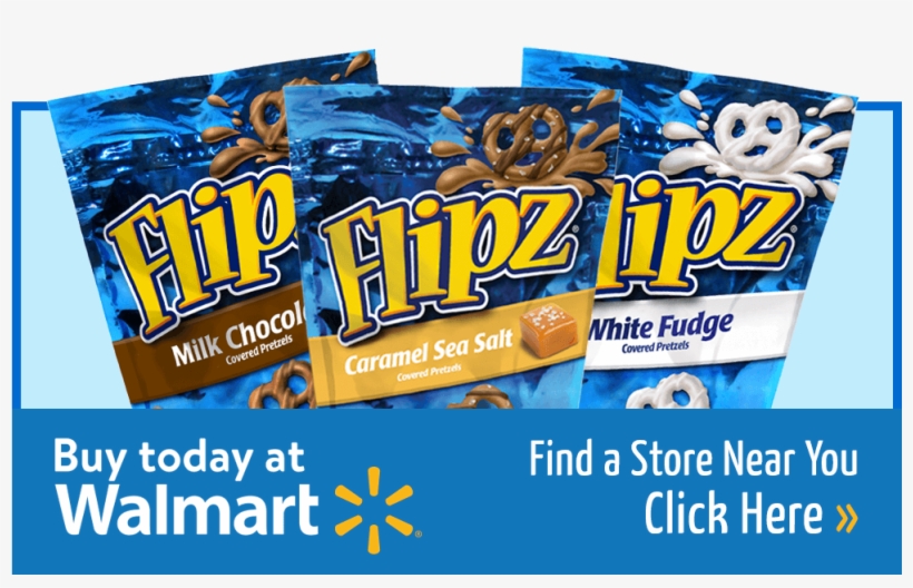 Post Navigation - Flipz Caramel Sea Salt Stand Up Pouch - 5 Oz., transparent png download